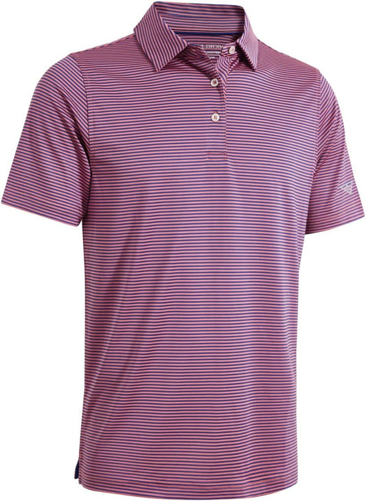 Golf Shirts for Men Dry Fit Short Sleeve Print Performance Moisture Wicking Polo Shirt