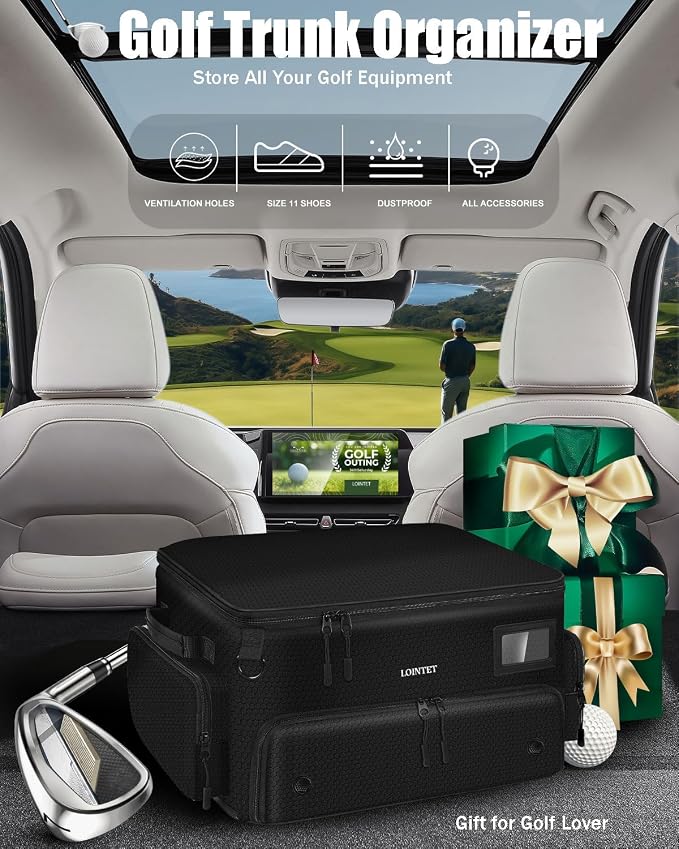 Golf Trunk Organizer, Waterproof Car Golf Locker - Image 6