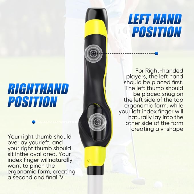 Golf Grip Trainer for Right & Left Hand, Swing Training Aid for Correct Hand - Image 7