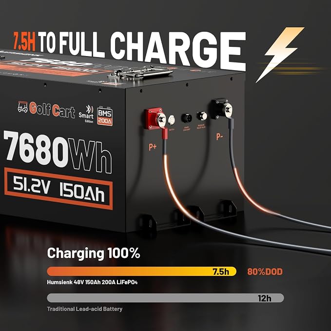 48V 150Ah Golf Cart Battery - Image 4