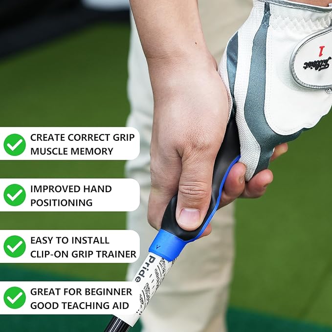 Golf Grip Trainer, Right or Left Handed Golf Training Aid - Image 3