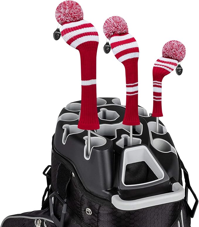 LeFeng 1Pcs Golf Club Cover, Knitted Golf Head Cover - Image 7