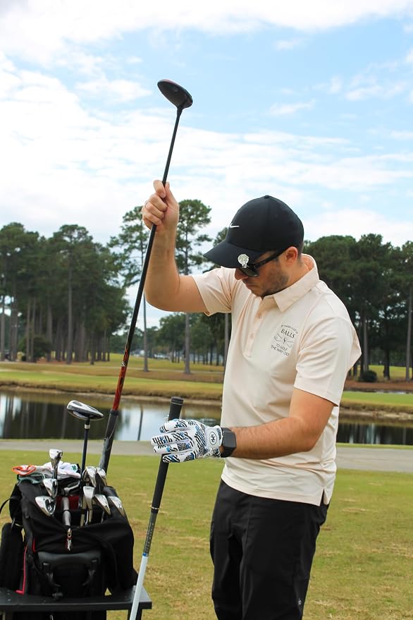 MULLIGAN HOOLIGAN® Men's Golf Glove | Premium Cabretta Leather & Mesh, - Image 2