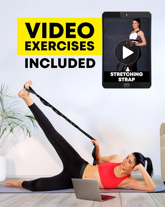 Stretching Strap Non Elastic Yoga Strap - Image 8
