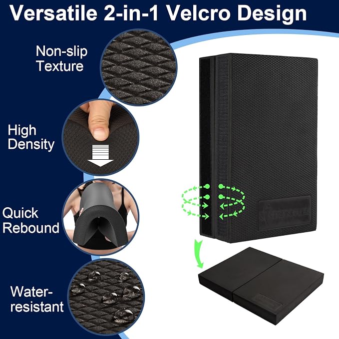 StrongTek 2-in-1 Non-Slip Balance Pad - Image 3