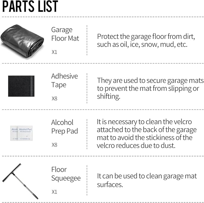 WELKIN Containment Mat, Non-Slip Garage Floor Mat - Image 8