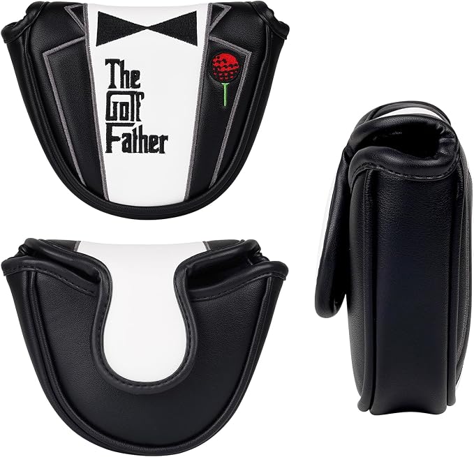 The Golf Father Golf Club Covers, Driver Fairway Hybrid Headcover, Funny Putter - Image 3