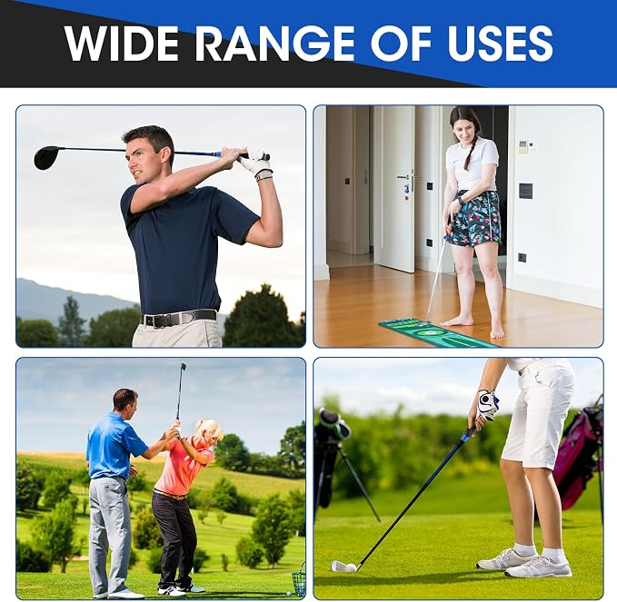 Ergonomic Golf Grip Trainer, Golf Swing Training Aid - Image 5