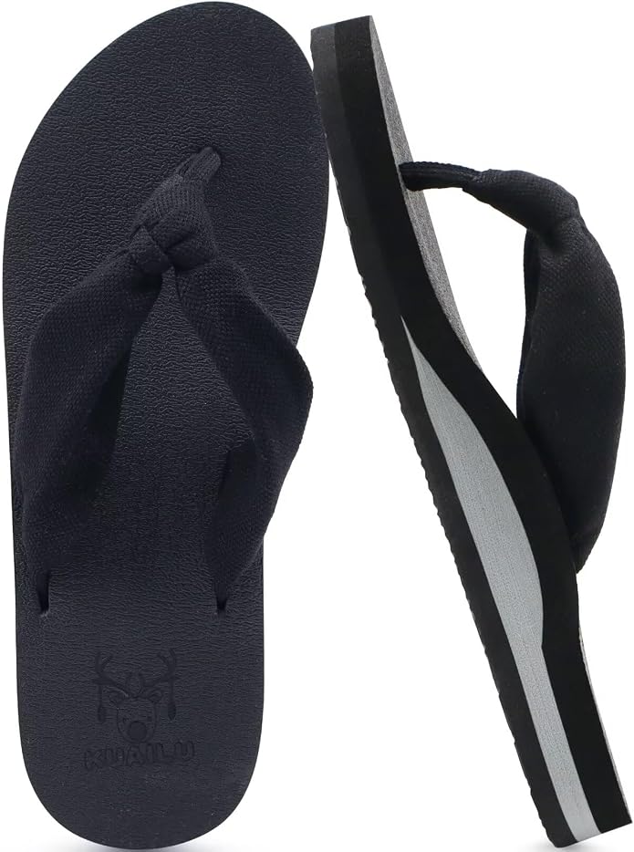 KuaiLu Flip Flops for Women by KuaiLu