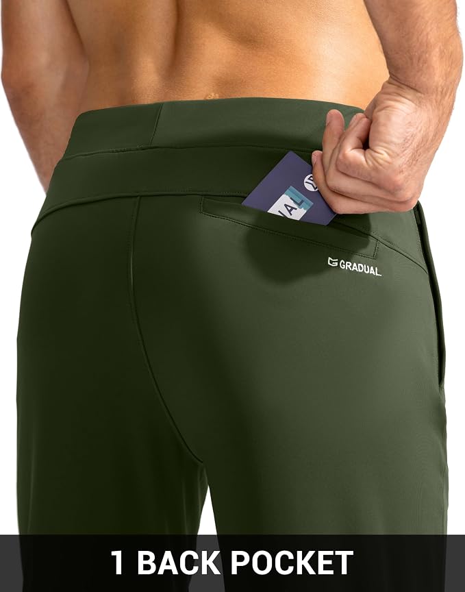 G Gradual Men's Golf Joggers Pants - Image 6