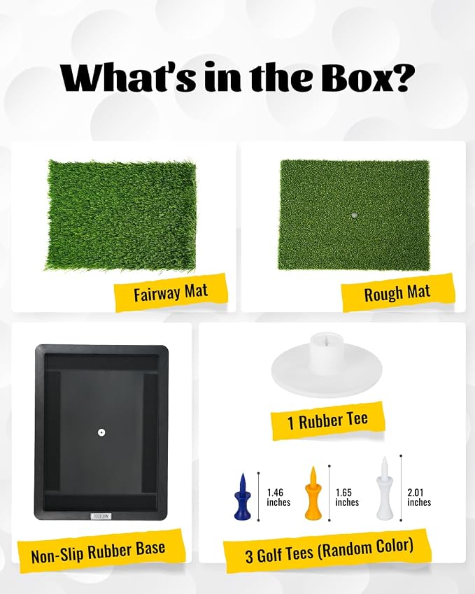 Golf Hitting Mat – Practice Mat - Image 6