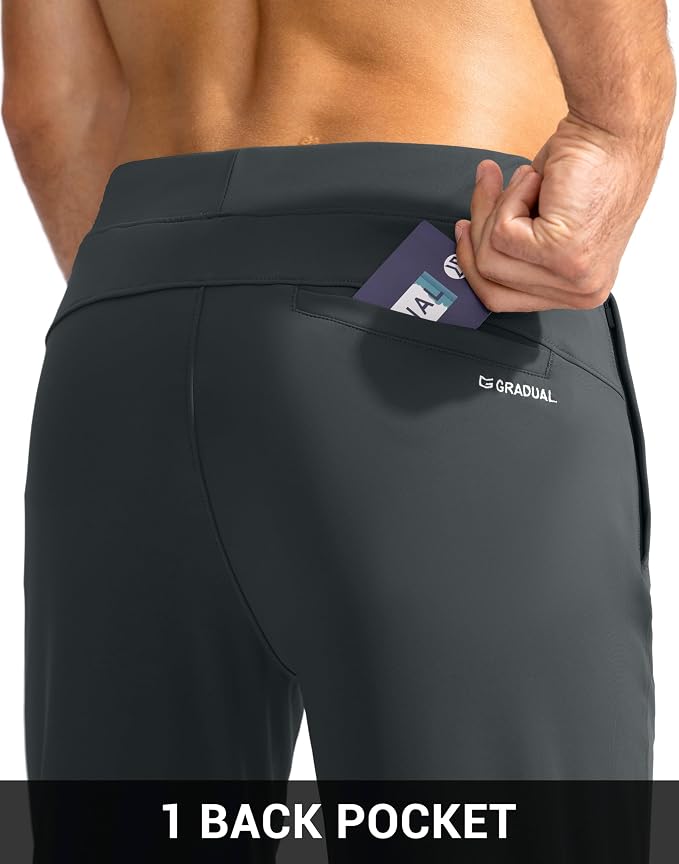 G Gradual Men's Golf Joggers Pants - Image 6