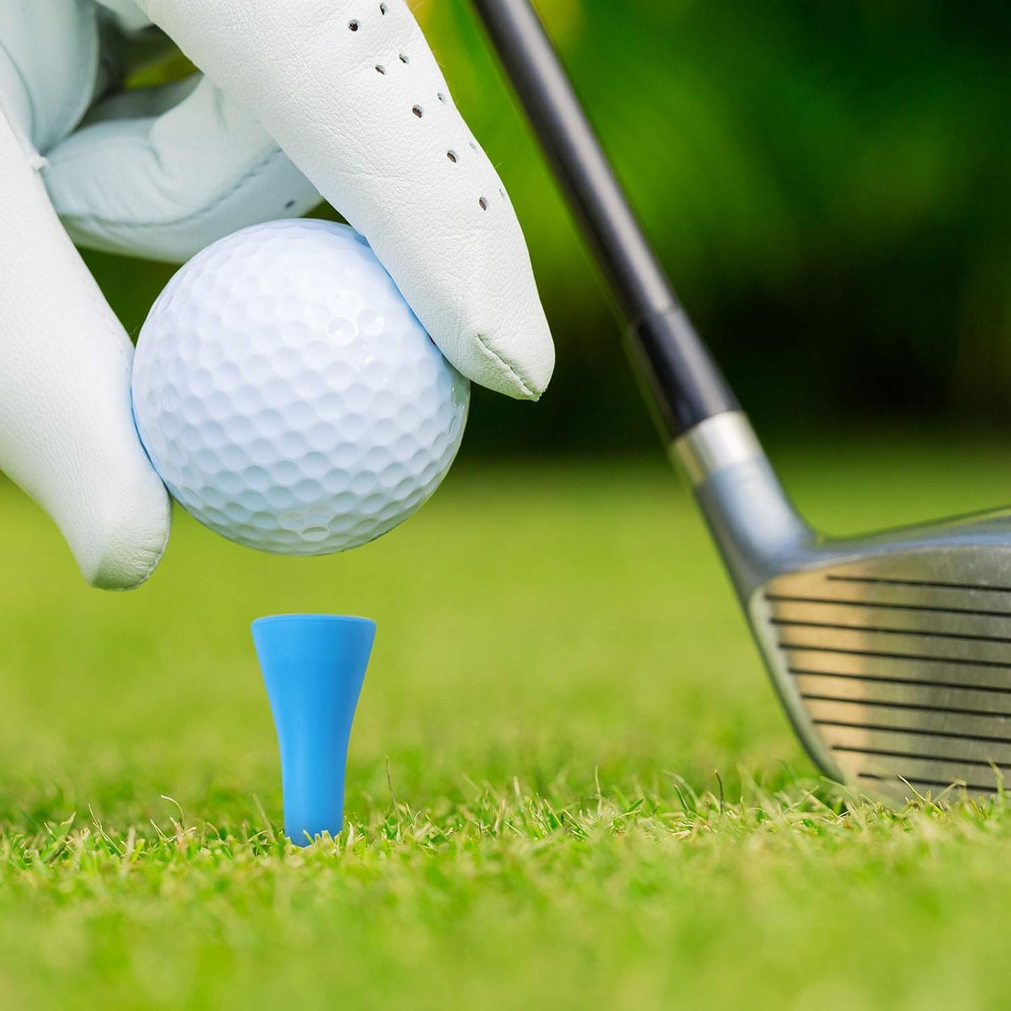 12 Pieces Golf Range Tees Set Rubber Golf Tees for Mats Driving Range 6 Pieces for Practice Mat Mixed Size