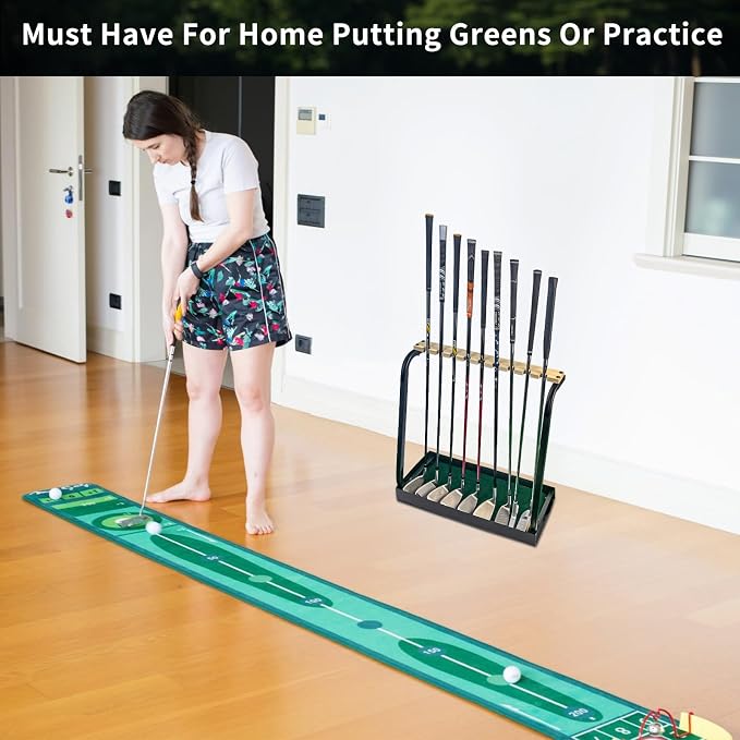 Crestgolf Golf Club Organizers Golf Club Display Golf Putter Rack - Image 5