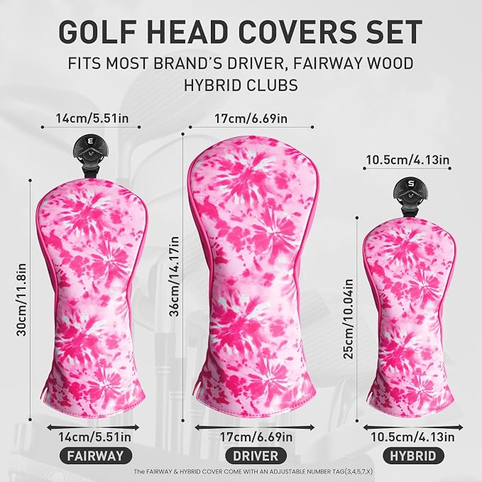 FINGER TEN Golf Club Head Covers - Image 2