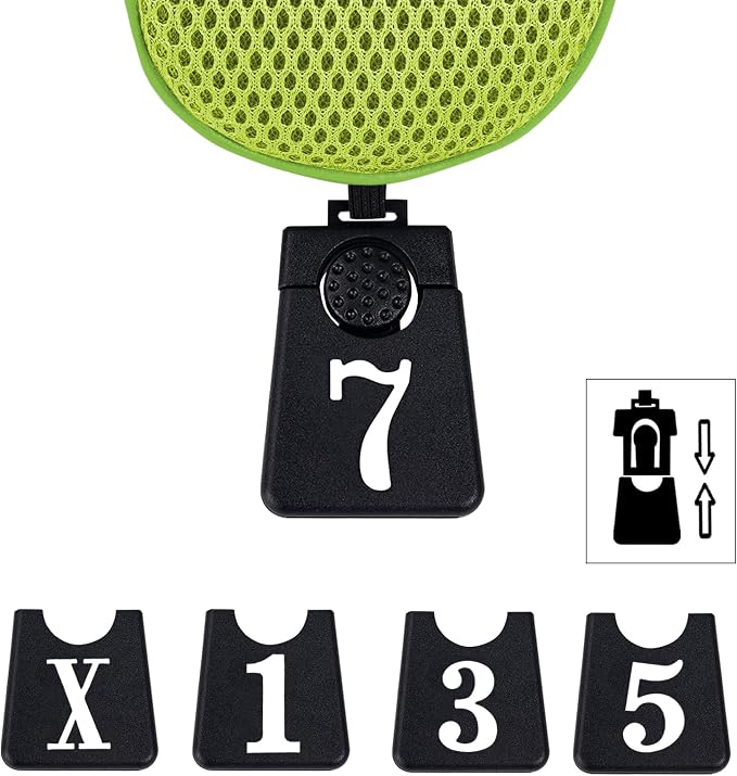 Andux 3pcs/Set Golf 460cc Driver Wood Club Head Covers Long Neck - Image 3