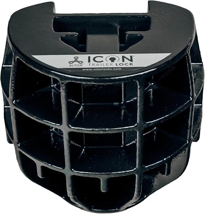 Altor ICON Trailer Lock for 2-5/16 inch couplers | Secures high Value Utility by Altor