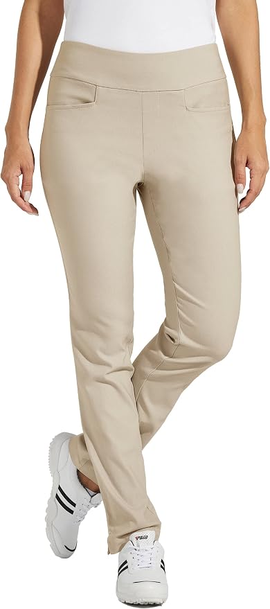 WILLIT Women's Golf Pants 3 Pockets Stretch Casual Pull on Pants Quick Dry by WILLIT