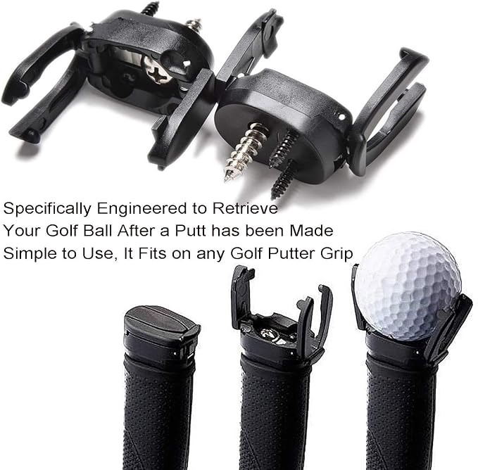 FINGER TEN Golf Ball Retriever for Putter Piker Upper 2/4/6/8/10 Pack Suction - Image 2