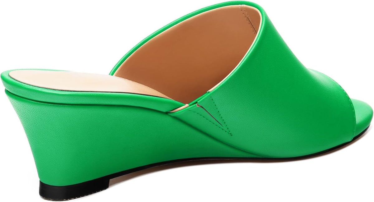 Wedge Sandals for Women Open Toe Wedge Heels Womens Matte High Heel Sandal - Image 5