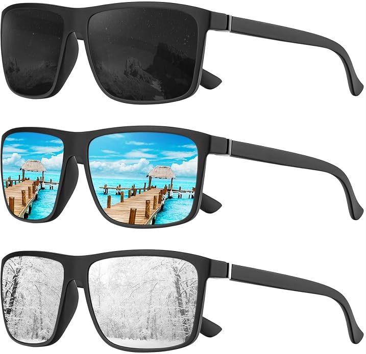 KALIYADI Polarized Sunglasses for Men and Women, Mens Sun Glasses by KALIYADI