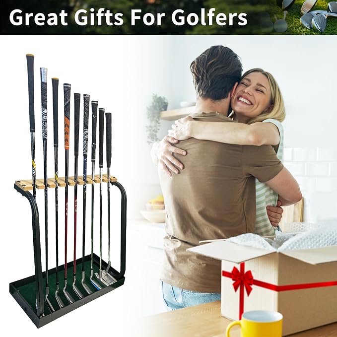 Crestgolf Golf Club Organizers Golf Club Display Golf Putter Rack - Image 7