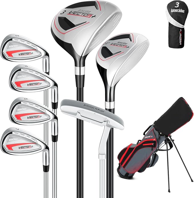 8 Pieces Complete Golf Club Set by XDriveMax