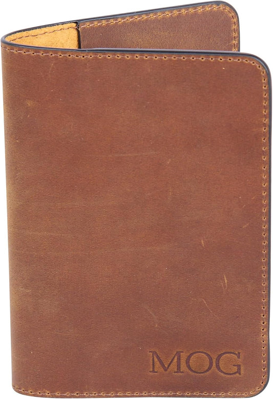 Barrel Down South Custom Leather Golf Scorecard Holder | Monogrammed Leather Cover | Personalized Gifts For Men | Golfing Gifts
