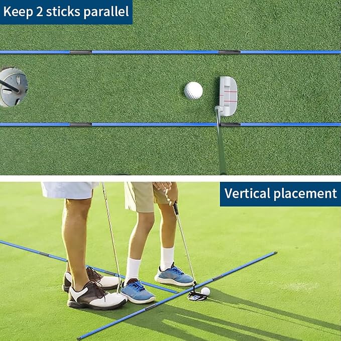 CAITON Golf Alignment Sticks 2 Sets - Image 4