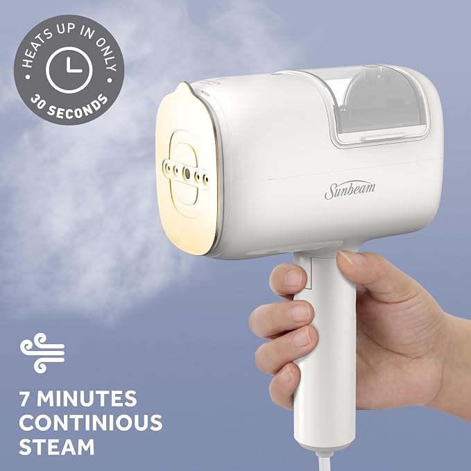 Sunbeam ReviveSystem 3-in-1 Steam, Iron & Fabric Shaver – 1000W, Ceramic - Image 2