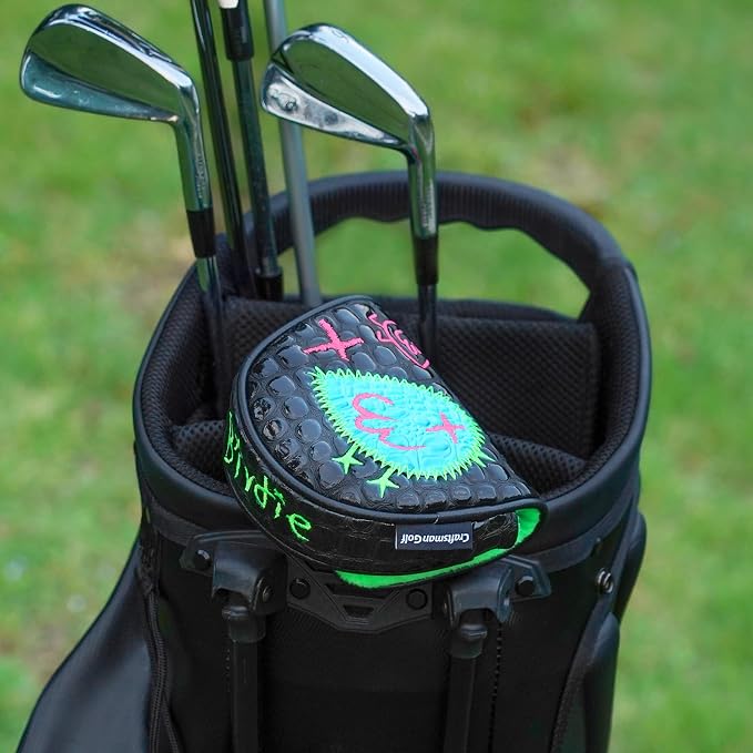 Craftsman Golf DF3 Putter Cover Golf Headcover Center Shaft Birdie Design OZ1 - Image 3