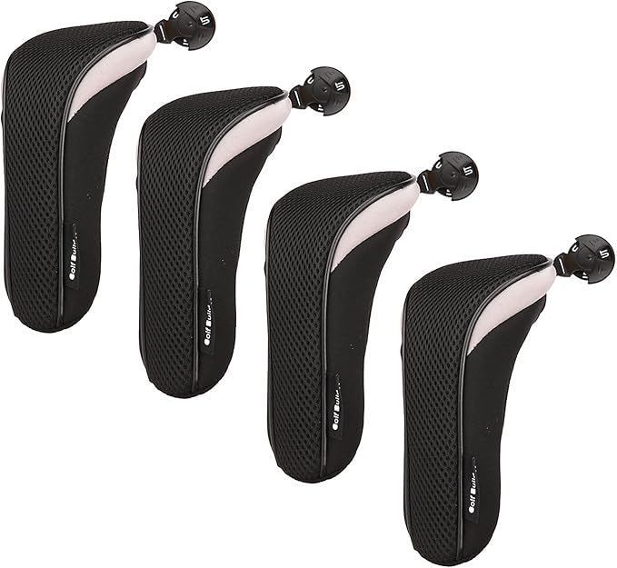 Sword &Shield sports Golf Hybrid Club Head Covers Set of 4 by Unknown