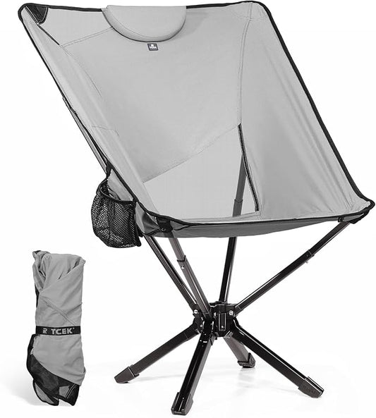 Portable High Back Camping Chair by TCEK