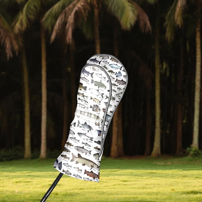 Golf Club Covers Cats Black Driver Headcover, Leather Golf Club Head Covers - Image 9