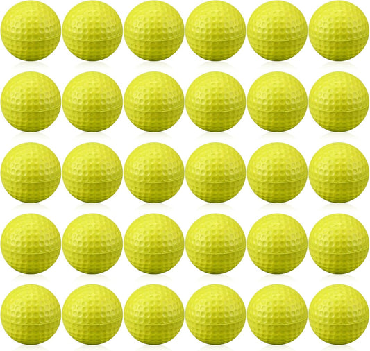 30 Pcs Foam Golf Practice Balls Soft Foam Balls for Golf Practice Realistic Feel and Flight Sport Training