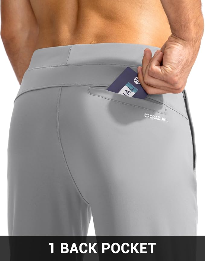 G Gradual Men's Golf Joggers Pants - Image 6