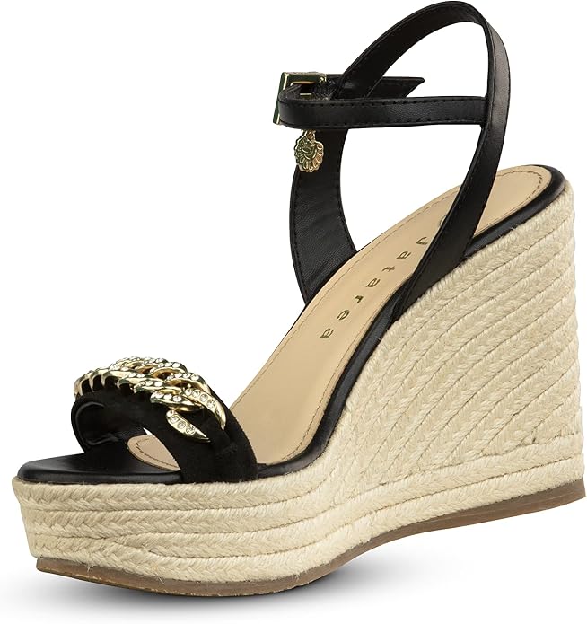 JATAREA Leather Wedge Sandals for Women | Women's Sandals Perfect for Summer - Image 2