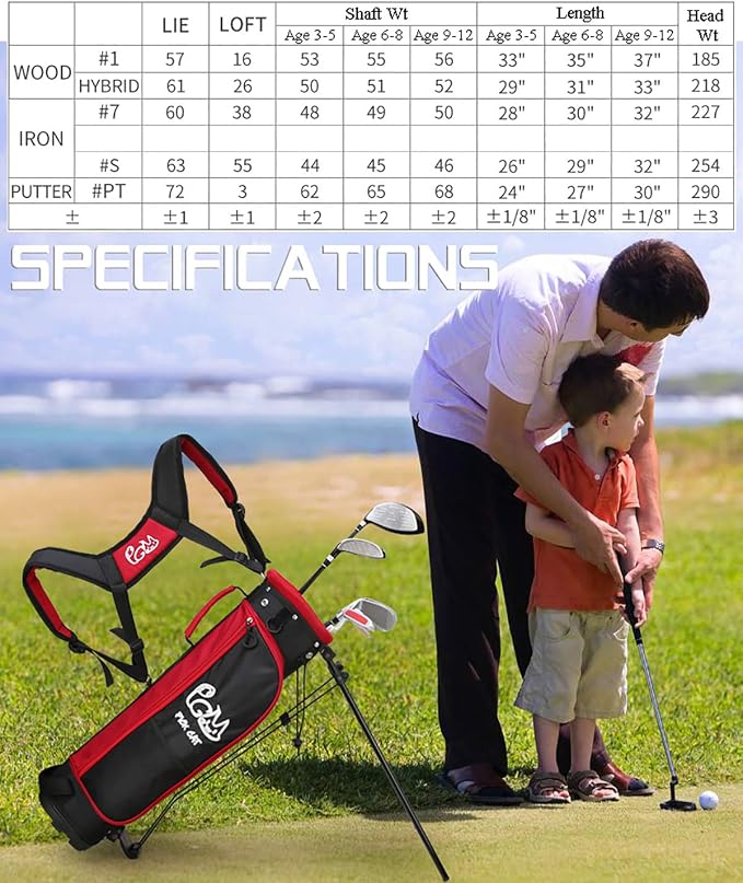 PGM Junior Golf Club Complete Set - Image 2