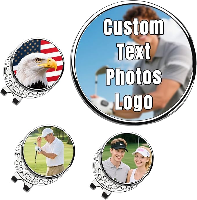 Custom Golf Ball Marker Hat Clip by Unknown