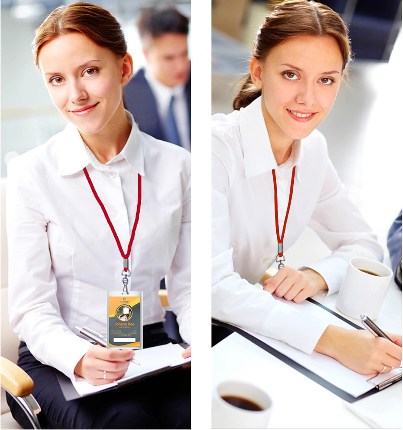 120 Pcs Red Lanyards Premium Bulk Lanyards Round 36" with Swivel J Hook for ID Name Badge Holder, VIP, School, Kids, Coach, Conference, Festival and Hang Keys