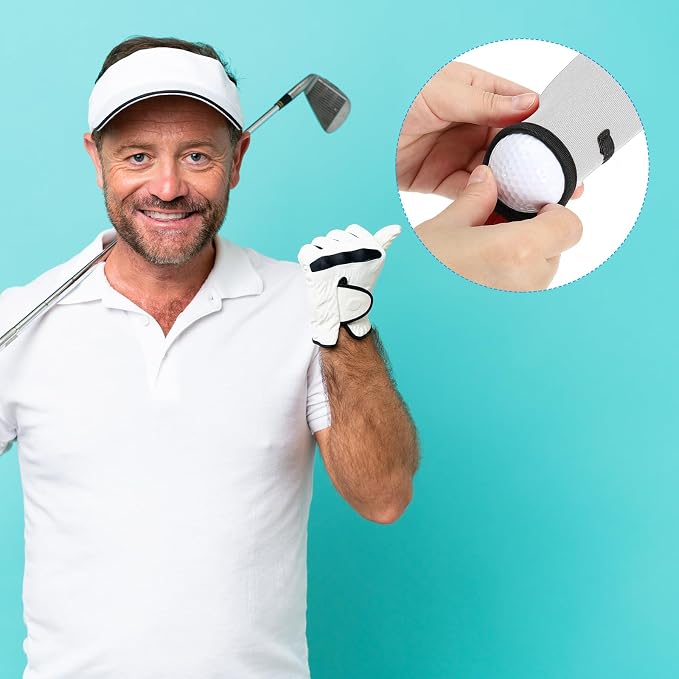PATIKIL Golf Ball Carry Bag Golf Tee Holder Pouch Portable Neoprene Golf Ball - Image 5