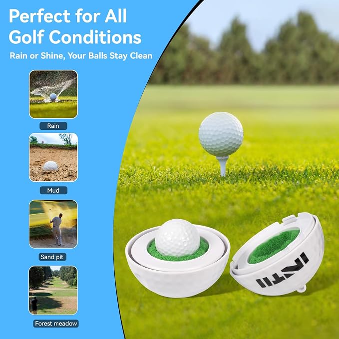 Portable Golf Ball Cleaner More Lightweight, Home Golf Ball Washer - Image 5