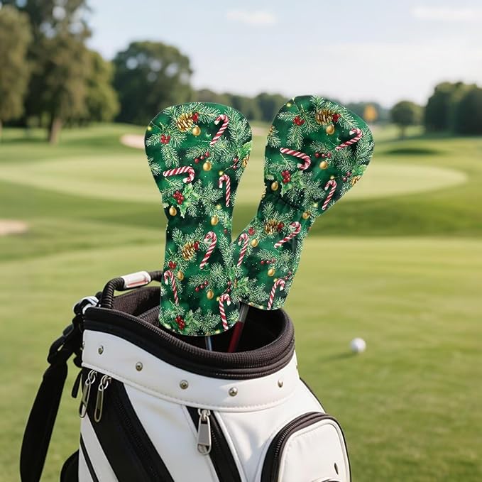 Golf Club Head Covers for Club Protective, Waterproof PU Leather Driver Fairway - Image 5