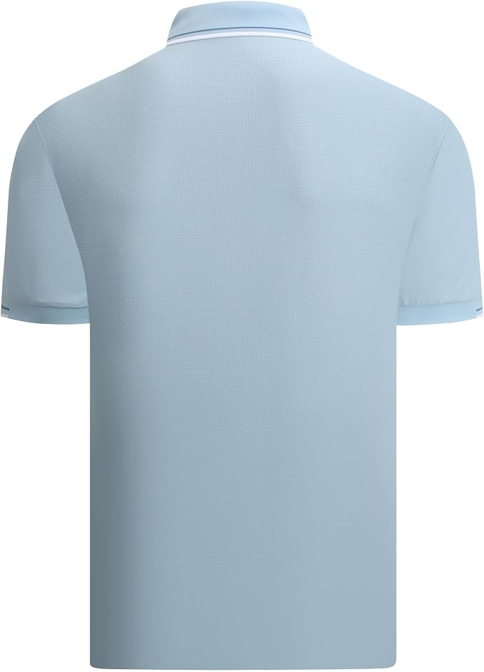 Alex Vando Mens Golf Shirt Moisture Wicking Performance & Polished Style Polo - Image 2