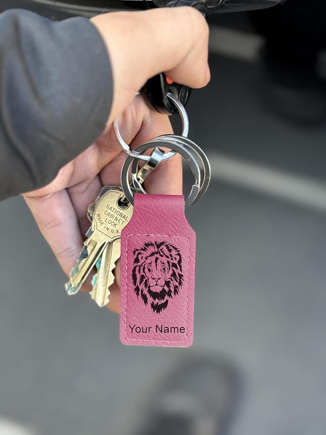 LaserGram Rectangle Keychain, Disc Golf, Personalized Engraving Included - Image 7