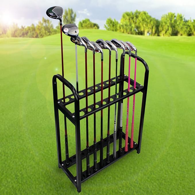 Crestgolf Acrylic Golf Club Organizers Golf Club Display Golf Putter Rack by Crestgolf