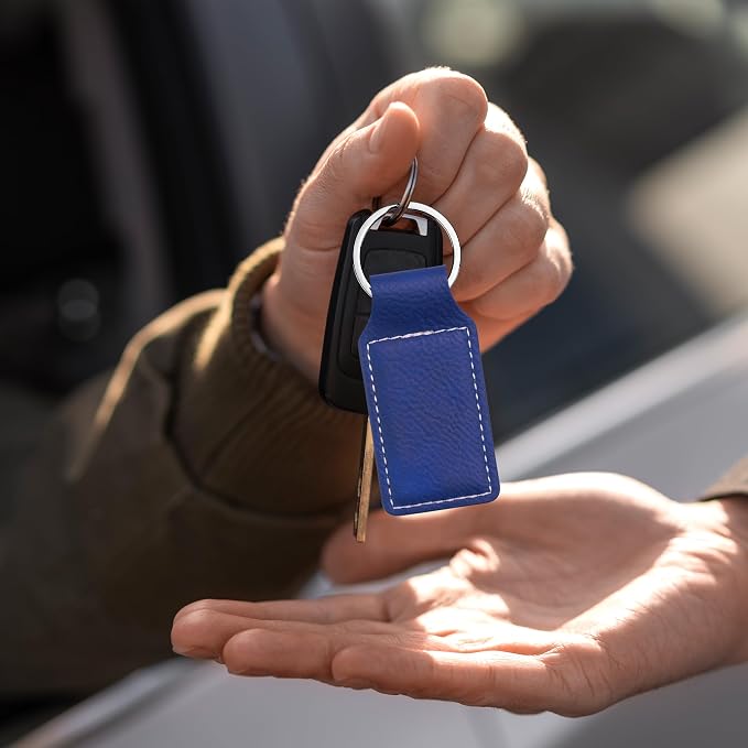 LaserGram Rectangle Keychain, Disc Golf, Personalized Engraving Included - Image 6