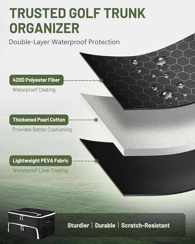 Golf Trunk Organizer, Golf Accessories - Image 3