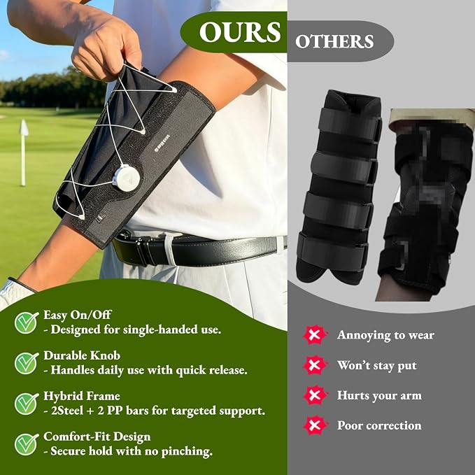 Golf Training Aids Swing Trainer & Elbow Brace - Image 4