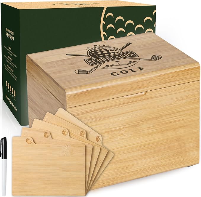 Golf Storage Box Golf Gifts by GLORIEROO
